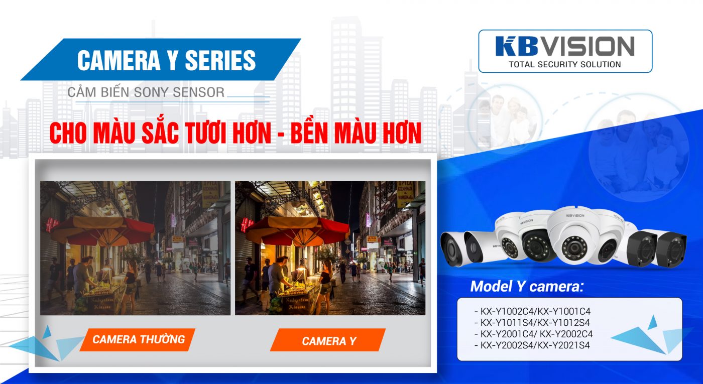 Camera kbvision ip 4mp dòng y cho chất lượng hình ảnh sắc nét Camera kbvision ip 4mp dòng y cho chất lượng hình ảnh sắc nét