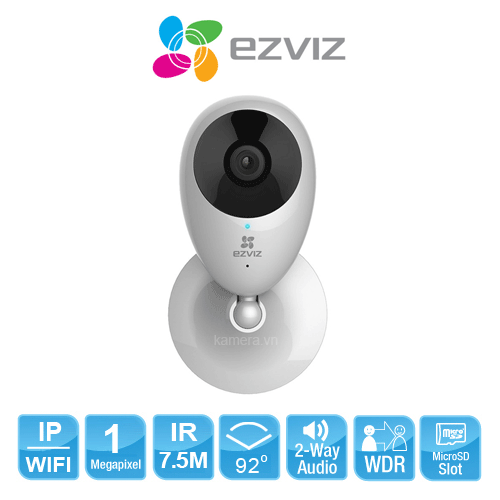 Lắp đặt camera EZVIZ wifi phù hợp cho gia đình khi gắn trong nhà quan sát mọi lúc mọi nơi.