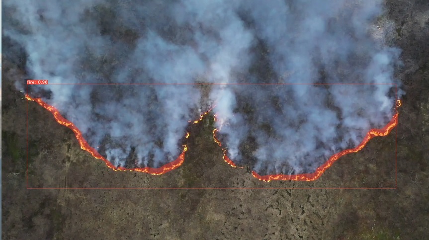  Camera AI phát hiện cháy rừng