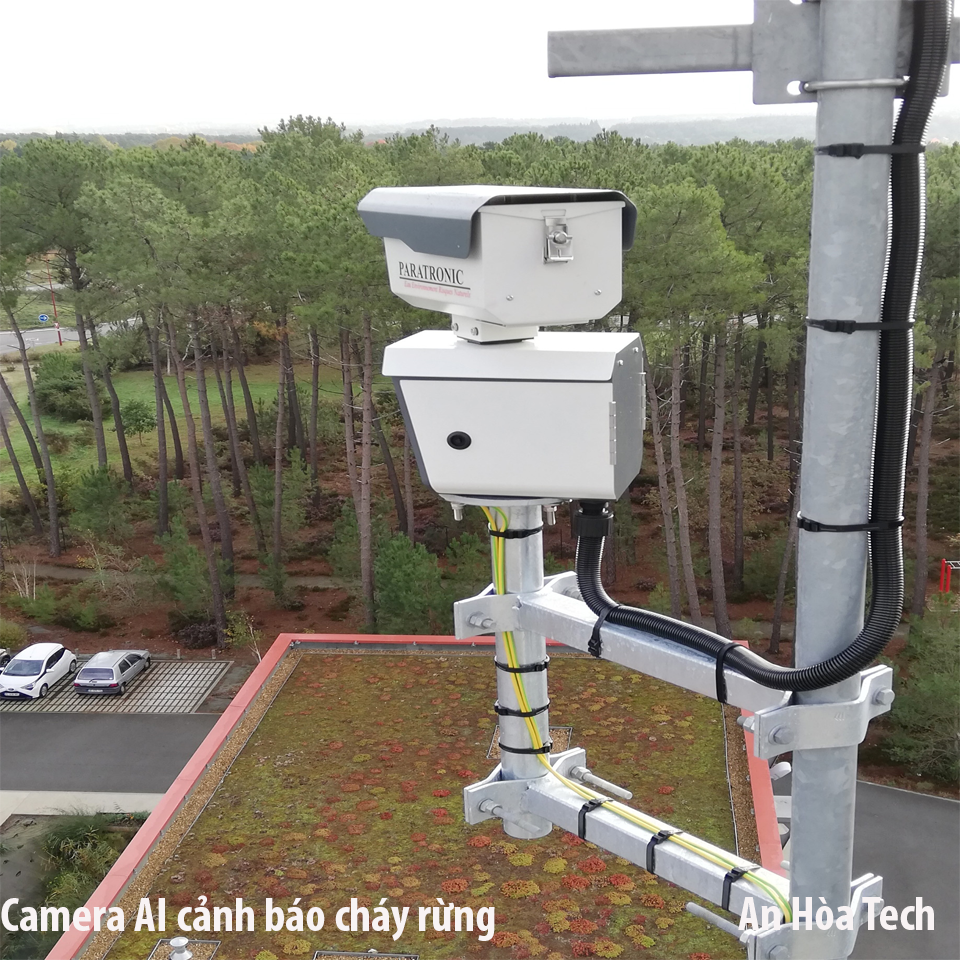  Giải pháp sử dụng camera AI cảnh báo cháy rừng bán kính 20 km