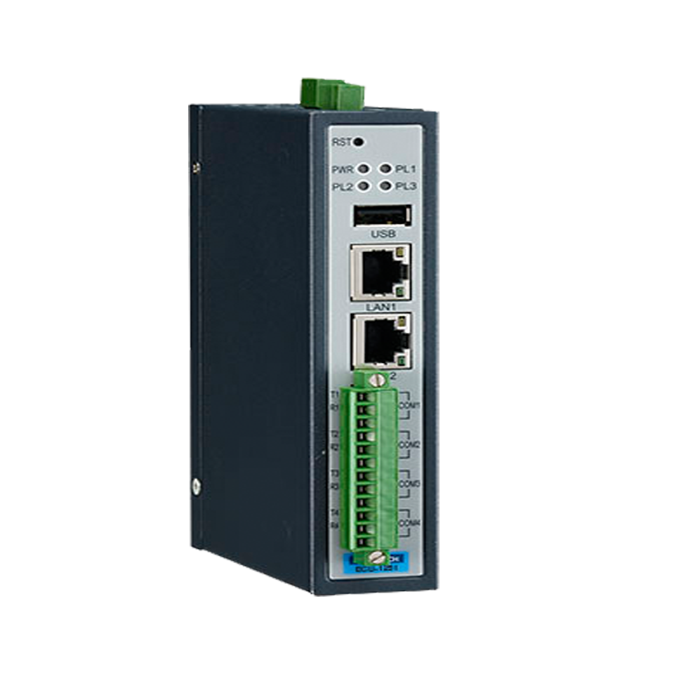  Gateway ECU-1251 công nghiệp TI Cortex A8 với 2 x LAN 4 x COM Ports